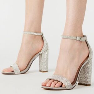 BRAND NEW Steve Madden Rhinestone Heels in 7.5